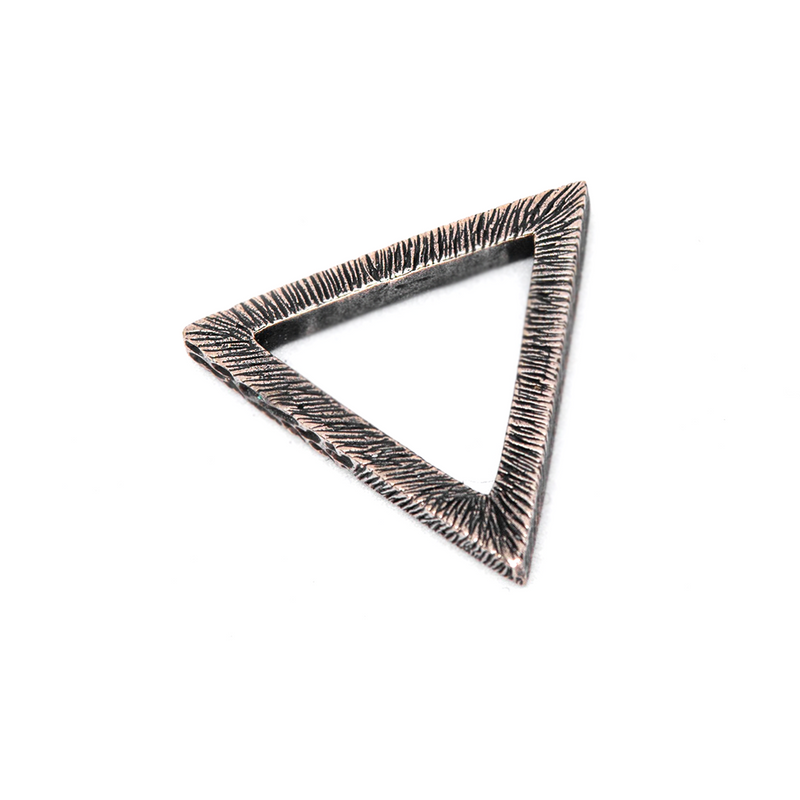 triangle geometry pendant