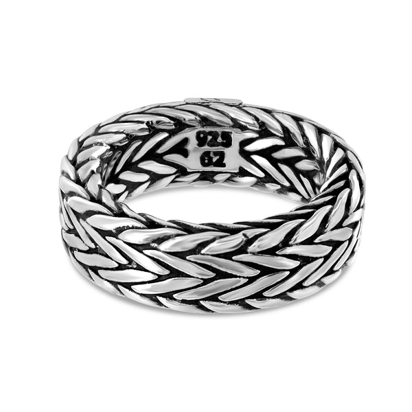 Ring - Double Chevron Chain