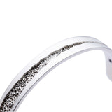 Bangle Fracture - Sterling silver